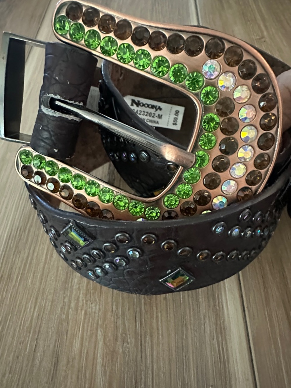 Noona Western Bling Belt M